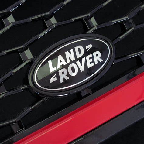 Land Rover Range Rover Sport Supercharged Grill Badge Black & Silver - DAG500160