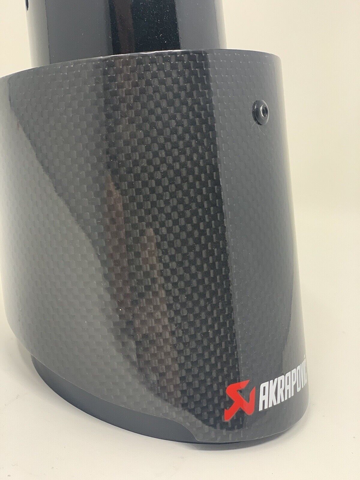 Akrapovic Exhaust Tips Carbon Fibre Gloss Black 3.5” Universal Fitment x2 (select your size)