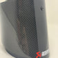 Akrapovic Exhaust Tips Carbon Fibre Gloss Black 4” Universal Fitment x2 (select your size)