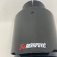 Akrapovic Exhaust Tips Carbon Fibre Gloss Black 4” Universal Fitment x2 (select your size)