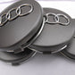 Audi Grey Alloy Wheel Centre Caps 60mm A3 A4 TT A5 A6 A8 4PC