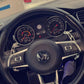 2pcs Car Steering Wheel Shift Paddle Shifter Extended For VW GOLF GTI R GTD GTE MK7 7 POLO GTI Scirocco 2014 2015-2019 2020